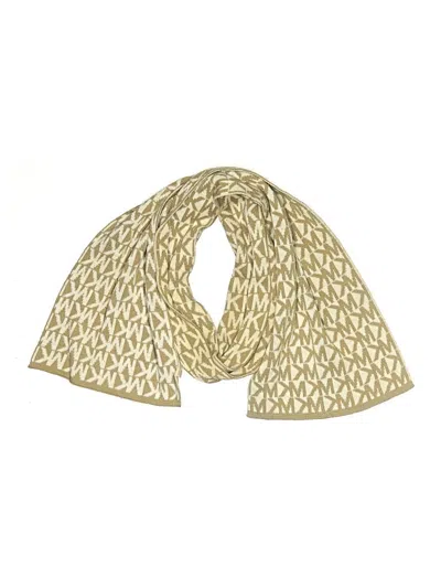 Pre-owned Michael Michael Kors Scarf In Tan