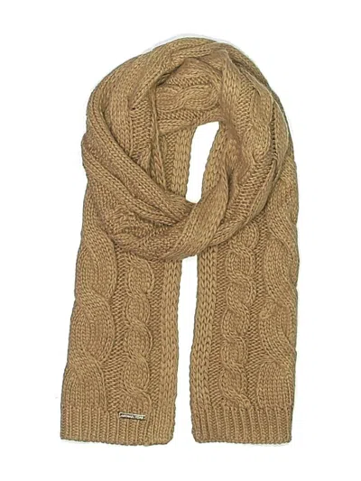 Pre-owned Michael Michael Kors Scarf In Tan