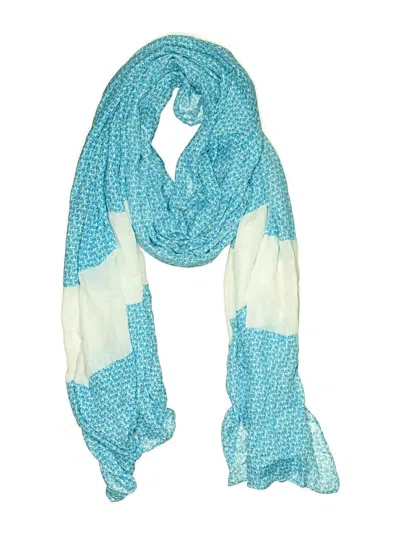Pre-owned Michael Michael Kors Scarf In Teal