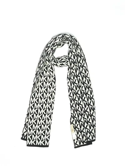 Pre-owned Michael Michael Kors Scarf In White