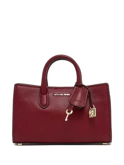 Michael Michael Kors Scarlett Satchel Bag In Red