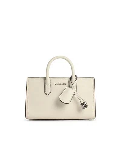 Michael Michael Kors Scarlett White Leather Bag