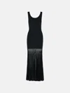 Michael Michael Kors 'scoop' Viscose Blend Dress In Black