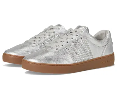 Michael Michael Kors Scotty Lace Up In Silver