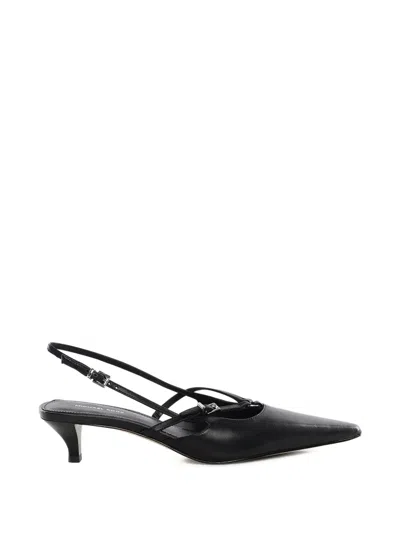 Michael Michael Kors Selina Slingback Leather Pumps In Multi