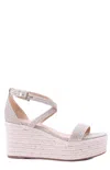 MICHAEL MICHAEL KORS MICHAEL MICHAEL KORS SERENA ANKLE STRAP WEDGE SANDALS