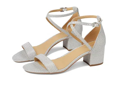 Michael Michael Kors Serena Flex Sandal In Silver