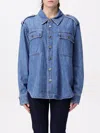 Michael Michael Kors Shirt  Woman Color Denim In Denim