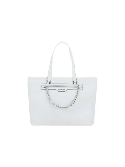 Michael Michael Kors Shopping Bag In White
