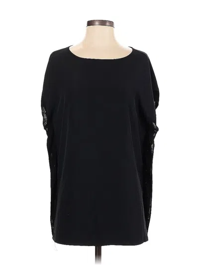 Pre-owned Michael Michael Kors Short Sleeve Blouse In Black