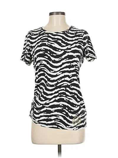 Pre-owned Michael Michael Kors Short Sleeve T-shirt In Black
