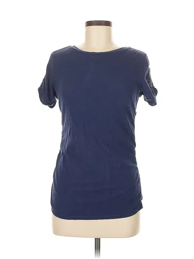 Pre-owned Michael Michael Kors Short Sleeve T-shirt In Blue