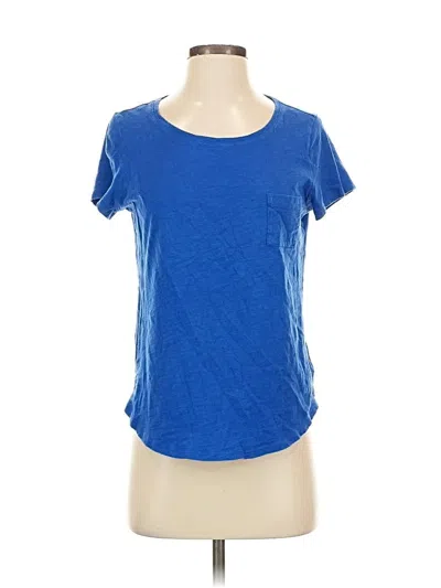 Pre-owned Michael Michael Kors Short Sleeve T-shirt In Blue