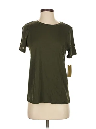 Pre-owned Michael Michael Kors Short Sleeve T-shirt In Blue