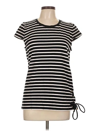 Pre-owned Michael Michael Kors Short Sleeve T-shirt In Black