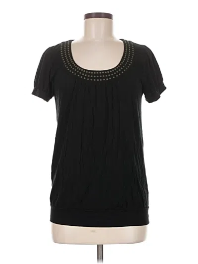 Pre-owned Michael Michael Kors Short Sleeve T-shirt In Black