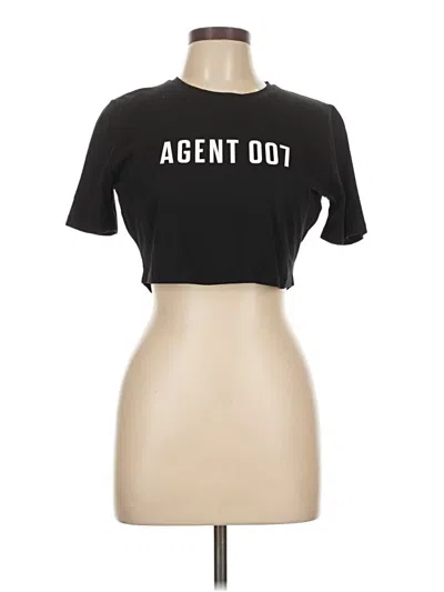 Pre-owned Michael Michael Kors Short Sleeve T-shirt In Black