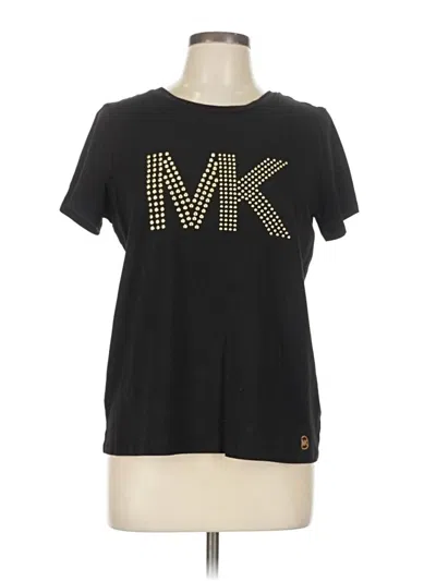 Pre-owned Michael Michael Kors Short Sleeve T-shirt In Black