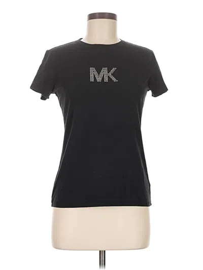 Pre-owned Michael Michael Kors Short Sleeve T-shirt In Black