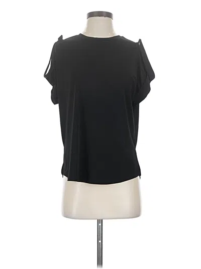 Pre-owned Michael Michael Kors Short Sleeve T-shirt In Black