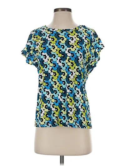Pre-owned Michael Michael Kors Short Sleeve T-shirt In Blue