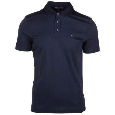 Michael Michael Kors Short Sleeved Polo Shirt In Black