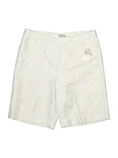 Pre-owned Michael Michael Kors Shorts In Ivory