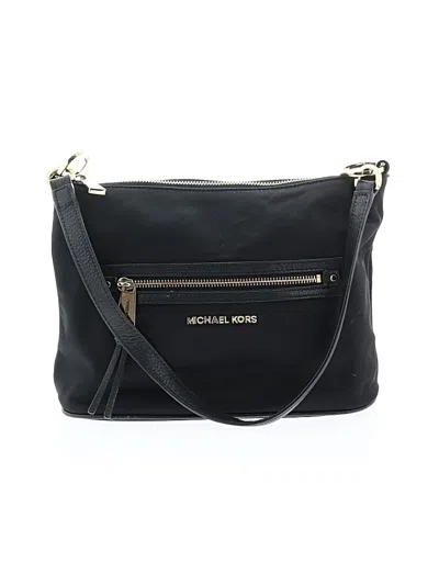 Pre-owned Michael Michael Kors Shoulder Bag In Black