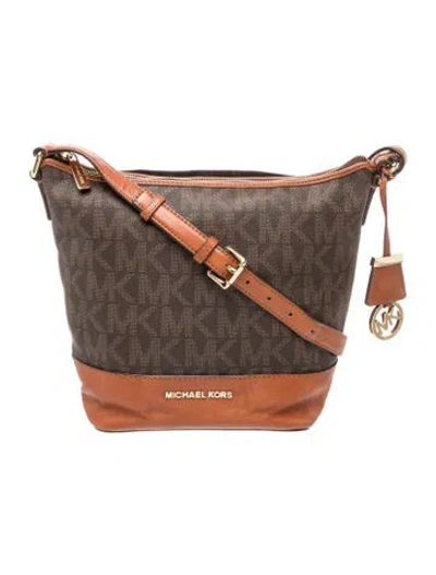 Pre-owned Michael Michael Kors Shoulder Bag In Brown