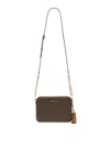 Michael Michael Kors Ginny Shoulder Bag In Brown