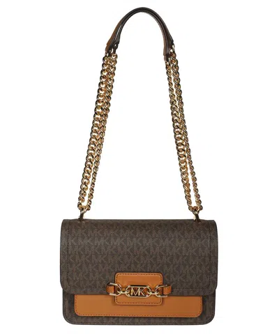 Michael Michael Kors Shoulder Bag L Brown Camel Monogram