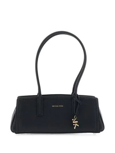 Michael Michael Kors Shoulder Bag Leather "sm Bw Shoulder Tote Bag" In Black