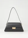 Michael Michael Kors Md Conv Shldr In Black