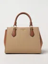 Michael Michael Kors Marilyn Medium Leather Satchel In Camel