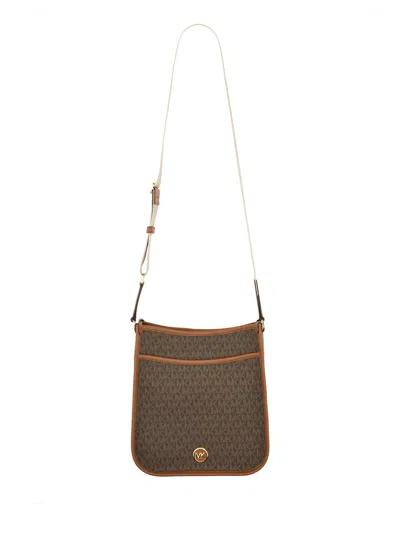 Michael Michael Kors Logo-print Cross Body Bag In Multicolour