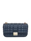 Michael Michael Kors Shoulder Bag Tribeca In Navy