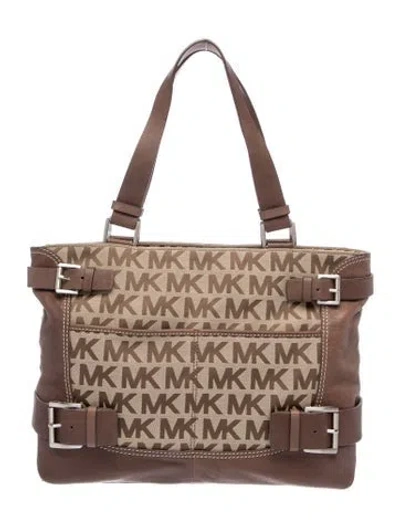 Pre-owned Michael Michael Kors Shoulder Bag W/ Tags In Brown