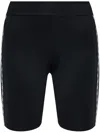 Michael Michael Kors Side-logo Biker Shorts In Black