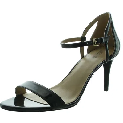 Michael Michael Kors Simone Mid Womens Solid Open Toe Dress Sandals In Animal Print