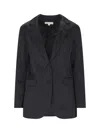 Michael Michael Kors Single-breasted Blazer In Black