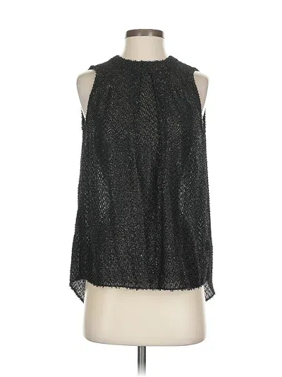 Pre-owned Michael Michael Kors Sleeveless Blouse In Black