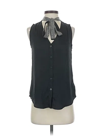 Pre-owned Michael Michael Kors Sleeveless Blouse In Black