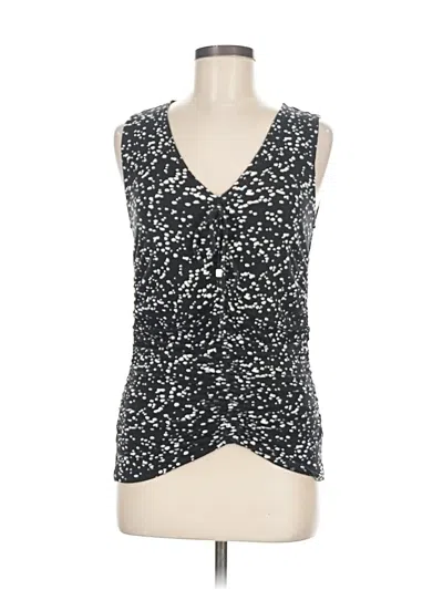 Pre-owned Michael Michael Kors Sleeveless Blouse In Black