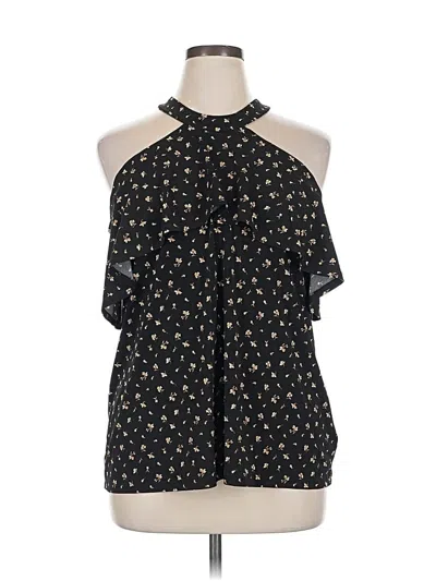 Pre-owned Michael Michael Kors Sleeveless Blouse In Black