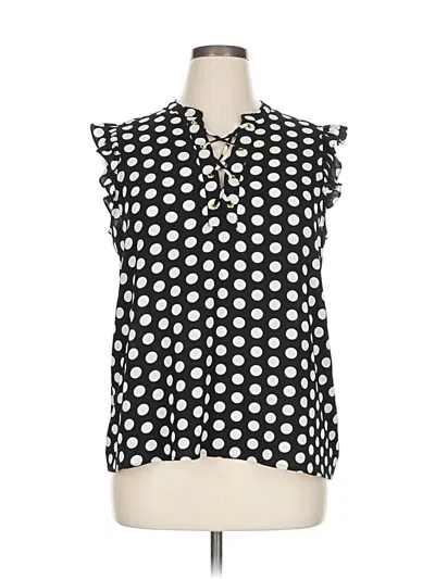 Pre-owned Michael Michael Kors Sleeveless Blouse In Black