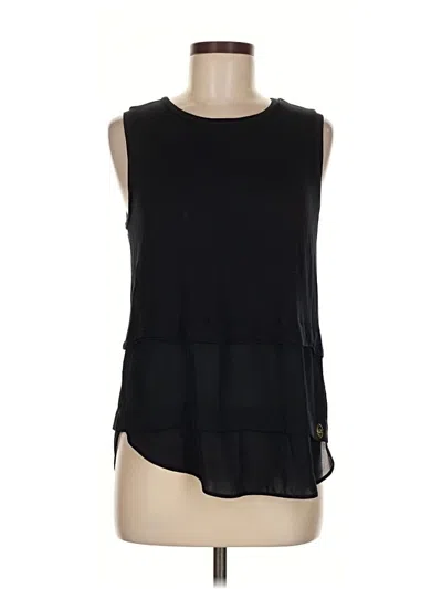 Pre-owned Michael Michael Kors Sleeveless Blouse In Black
