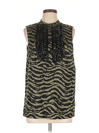 Pre-owned Michael Michael Kors Sleeveless Blouse In Black
