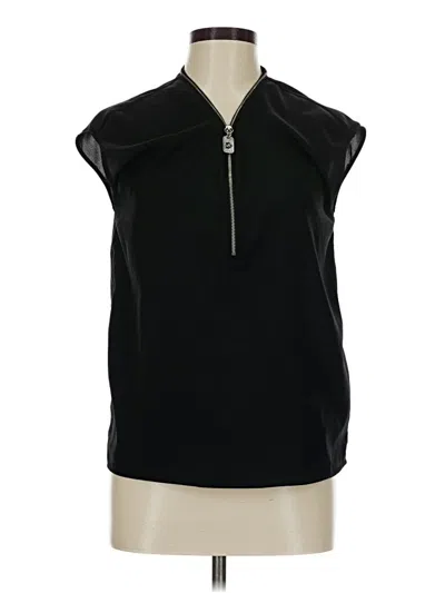 Pre-owned Michael Michael Kors Sleeveless Blouse In Black