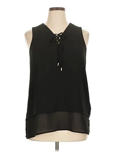 Pre-owned Michael Michael Kors Sleeveless Blouse In Black