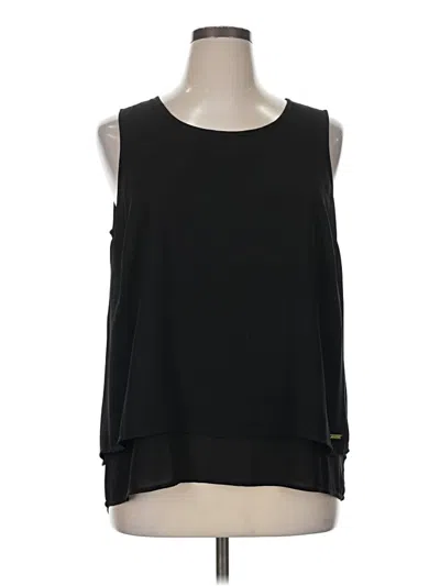 Pre-owned Michael Michael Kors Sleeveless Blouse In Black